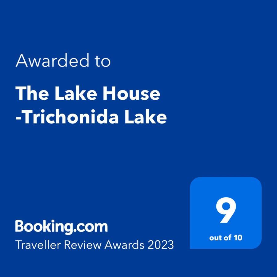 The Lake House" -Trichonida Lake Marathias  Екстериор снимка
