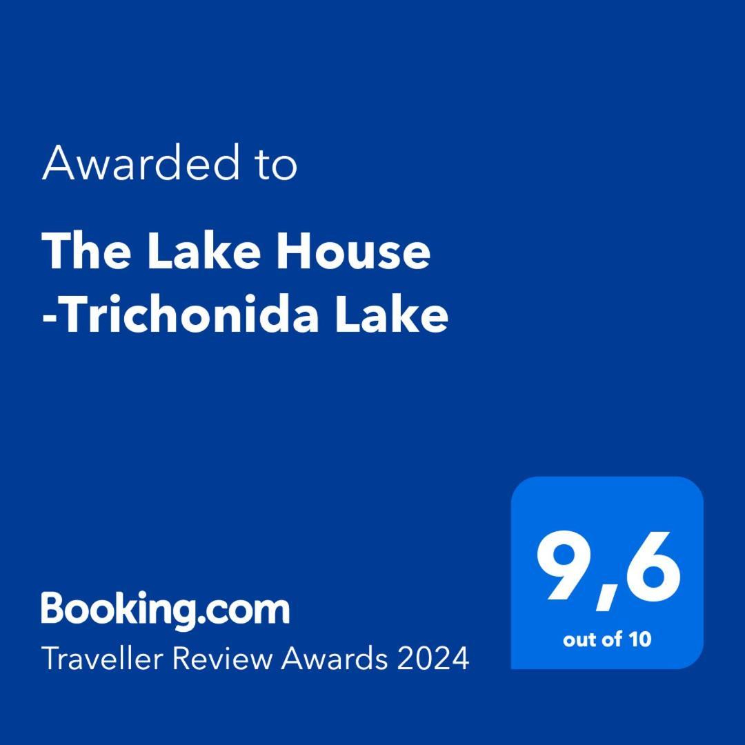 The Lake House" -Trichonida Lake Marathias  Екстериор снимка